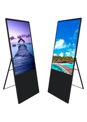 32" Flat Digital Standee